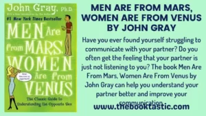 MEN ARE FROM MARS, WOMEN ARE FROM VENUS BY JOHN GRAY